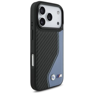 iPhone 17 Pro BMW M Carbon Logo dėklas su MagSafe – mėlynas 3