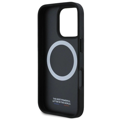 iPhone 16 Pro – BMW M Carbon Tricolor Line MagSafe dėklas - Juodas 6