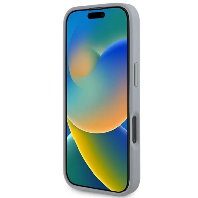 iPhone 16 Pro Max – BMW M Carbon Tricolor Line MagSafe dėklas - Pilkas 4
