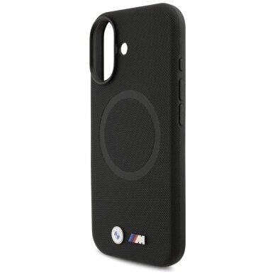 iPhone 17 BMW M FW Metal Logo MagSafe dėklas – juodas 5 iPhone 17 BMW M FW Metal Logo MagSafe dėklas – juodas 5