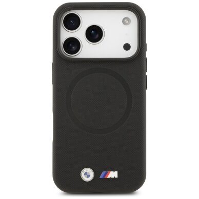 iPhone 17 Pro BMW M FW Metal Logo MagSafe dėklas – juodas 2