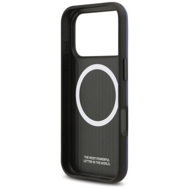 iPhone 17 Pro Max BMW M FW Metal Logo MagSafe dėklas – tamsiai mėlynas 6