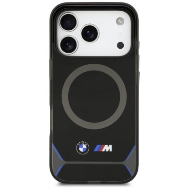 iPhone 17 Pro BMW M IML Metal Buttons & Logo MagSafe dėklas – mėlynas 2
