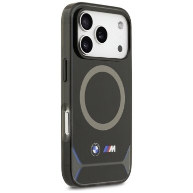 iPhone 17 Pro BMW M IML Metal Buttons & Logo MagSafe dėklas – mėlynas 3