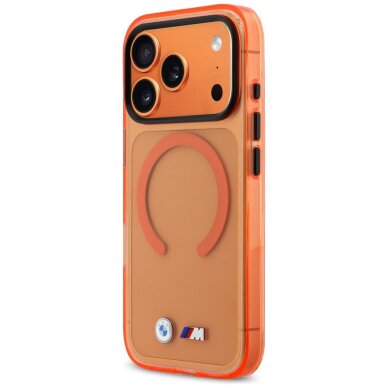 iPhone 17 Pro Max BMW M IML Metal Logos MagSafe dėklas – Pro oranžinis 1 iPhone 17 Pro Max BMW M IML Metal Logos MagSafe dėklas – Pro oranžinis 1