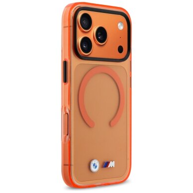 iPhone 17 Pro BMW M IML Metal Logos MagSafe dėklas – Pro oranžinis 3 iPhone 17 Pro BMW M IML Metal Logos MagSafe dėklas – Pro oranžinis 3