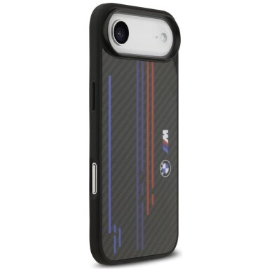 iPhone Air dėklas BMW M Kevlar Lines & Logo su MagSafe – juodas 1