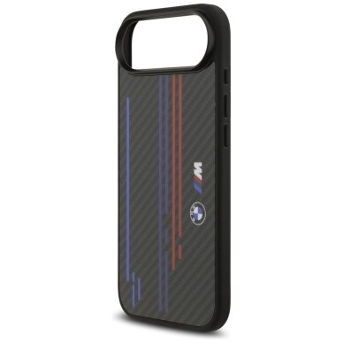 iPhone Air dėklas BMW M Kevlar Lines & Logo su MagSafe – juodas 3