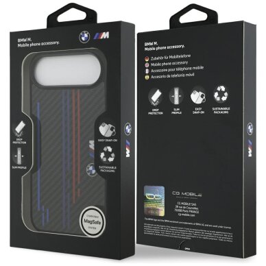 iPhone Air dėklas BMW M Kevlar Lines & Logo su MagSafe – juodas 5 iPhone Air dėklas BMW M Kevlar Lines & Logo su MagSafe – juodas 5