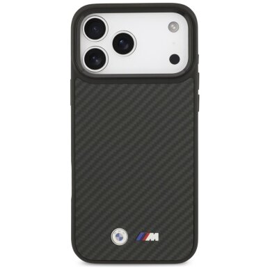 iPhone 17 Pro Max BMW M Kevlar Matt MagSafe dėklas – juodas 2