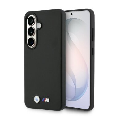 Samsung Galaxy S26 BMW M Metal Logo MagSafe dėklas – juodas Samsung Galaxy S26 BMW M Metal Logo MagSafe dėklas – juodas