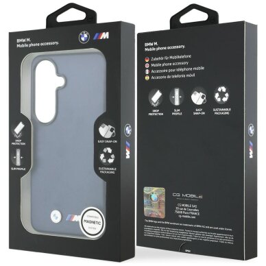Samsung Galaxy S26 BMW M Metal Logo MagSafe dėklas – tamsiai mėlynas 7