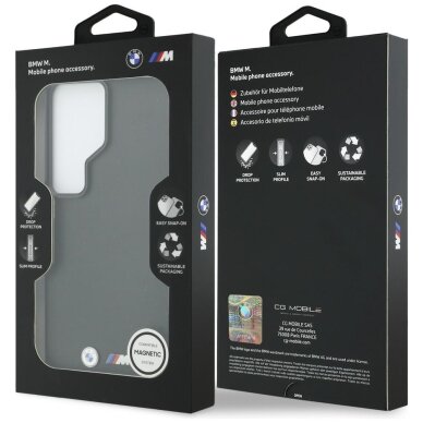 Samsung Galaxy S26 Ultra BMW M Metal Logo MagSafe dėklas – juodas 7 Samsung Galaxy S26 Ultra BMW M Metal Logo MagSafe dėklas – juodas 7