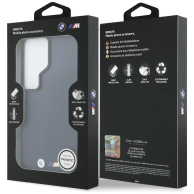 Samsung Galaxy S26 Ultra BMW M Metal Logo MagSafe dėklas – tamsiai mėlynas 7