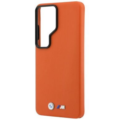 Samsung Galaxy S26 Ultra BMW M Metal Logo MagSafe dėklas – oranžinis 5