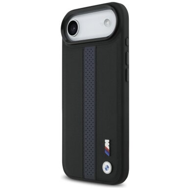 iPhone 17 Air BMW M Perforated Stripe Logo MagSafe dėklas – mėlynas 1 iPhone 17 Air BMW M Perforated Stripe Logo MagSafe dėklas – mėlynas 1