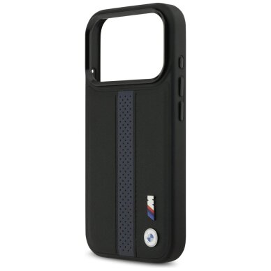 iPhone 17 Pro BMW M Perforated Stripe Logo MagSafe dėklas – mėlynas 5