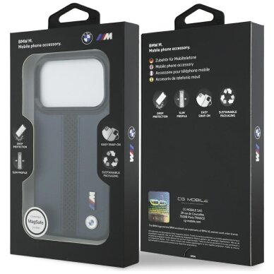 iPhone 17 Pro BMW M perforuotas MagSafe dėklas su juostelių logotipu – tamsiai mėlynas 7 iPhone 17 Pro BMW M perforuotas MagSafe dėklas su juostelių logotipu – tamsiai mėlynas 7