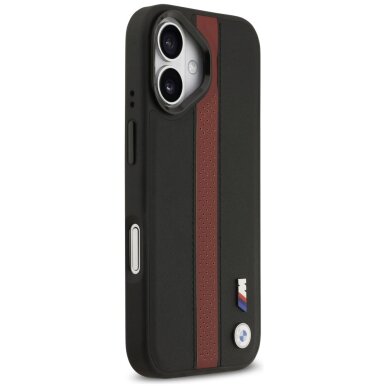 iPhone 17 BMW M Perforated Stripe Logo MagSafe dėklas – raudonas 3 iPhone 17 BMW M Perforated Stripe Logo MagSafe dėklas – raudonas 3