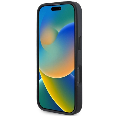 iPhone 16 Pro – BMW M Perforated Tricolor Line MagSafe dėklas - Pilkas 4