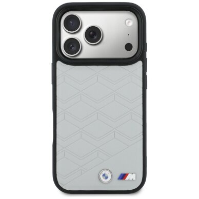 iPhone 17 Pro Max BMW M Shape Logo MagSafe dėklas – pilkas 2 iPhone 17 Pro Max BMW M Shape Logo MagSafe dėklas – pilkas 2