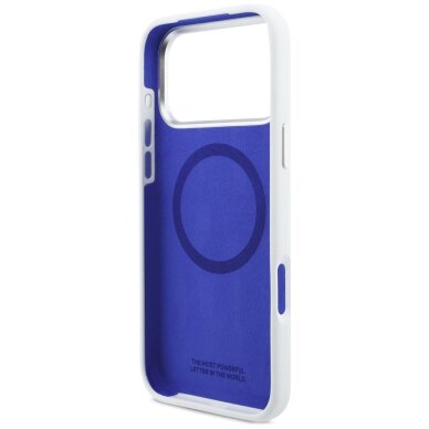 iPhone 17 Pro Max BMW M silikoninis MagSafe dėklas su horizontalia linija – baltas 6 iPhone 17 Pro Max BMW M silikoninis MagSafe dėklas su horizontalia linija – baltas 6
