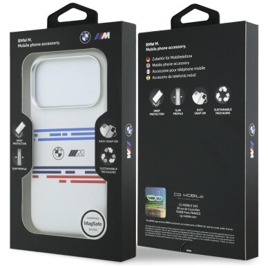 iPhone 17 Pro BMW M silikoninis MagSafe dėklas su horizontalia linija – baltas 7 iPhone 17 Pro BMW M silikoninis MagSafe dėklas su horizontalia linija – baltas 7