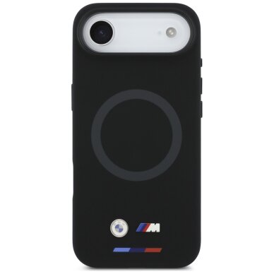 iPhone Air BMW M Silicon Logo MagSafe dėklas – juodas 2