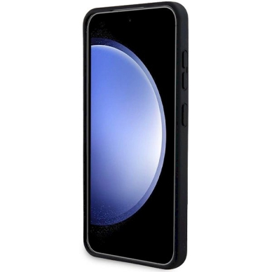 Originalus BMW dėklas M Silicone Printed Ring MagSafeSamsung Galaxy S24 - juodas 4 Originalus BMW dėklas M Silicone Printed Ring MagSafeSamsung Galaxy S24 - juodas 4