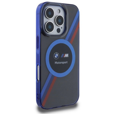 iPhone 16 Pro – BMW Motosport IML Circle MagSafe dėklas - Juodas 3