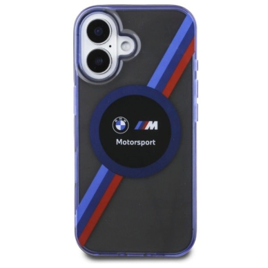 iPhone 16 – BMW Motosport IML Circle MagSafe dėklas - Juodas 2