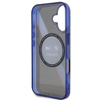 iPhone 16 – BMW Motosport IML Circle MagSafe dėklas - Juodas 6