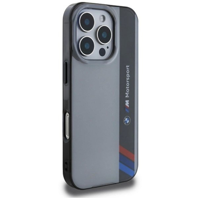 iPhone 16 Pro Max – BMW Motosport IML Vertical Stripe dėklas - Pilkas 3 iPhone 16 Pro Max – BMW Motosport IML Vertical Stripe dėklas - Pilkas 3