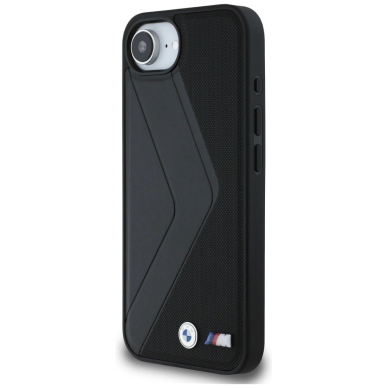 iPhone 16e – BMW Oversized Stripes MagSafe dėklas - Juodas 1