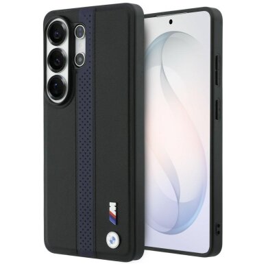 Samsung Galaxy S26 Ultra BMW Perforated Stripe Logo MagSafe dėklas – mėlynas Samsung Galaxy S26 Ultra BMW Perforated Stripe Logo MagSafe dėklas – mėlynas
