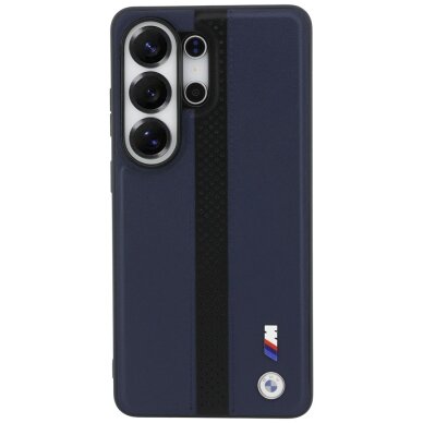 Samsung Galaxy S26 Ultra BMW Perforated Stripe Logo MagSafe dėklas – tamsiai mėlynas 2 Samsung Galaxy S26 Ultra BMW Perforated Stripe Logo MagSafe dėklas – tamsiai mėlynas 2