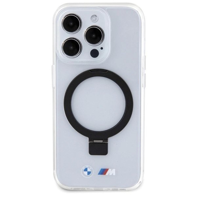 BMW Ring Stand M Collection MagSafe Dėklas skirtas iPhone 15 Pro - Permatomas 2 BMW Ring Stand M Collection MagSafe Dėklas skirtas iPhone 15 Pro - Permatomas 2