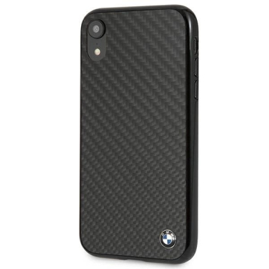 BMW Siganture Carbon iPhone Xr Dėklas - Juodas 1 BMW Siganture Carbon iPhone Xr Dėklas - Juodas 1