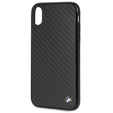 BMW Siganture Carbon iPhone Xr Dėklas - Juodas 2 BMW Siganture Carbon iPhone Xr Dėklas - Juodas 2