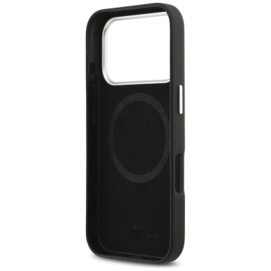 iPhone 17 Pro BMW Sign Full Wrapped Metal MagSafe dėklas – juodas 6