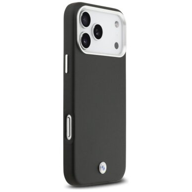 iPhone 17 Pro Max BMW Sign Full Wrapped Metal MagSafe dėklas – juodas 3