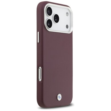 iPhone 17 Pro Max BMW Sign Full Wrapped Metal MagSafe dėklas – raudonas 3