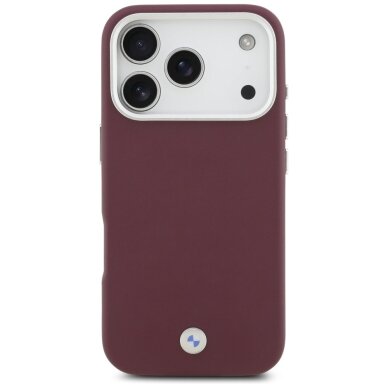 iPhone 17 Pro BMW Sign Full Wrapped Metal MagSafe dėklas – raudonas 2