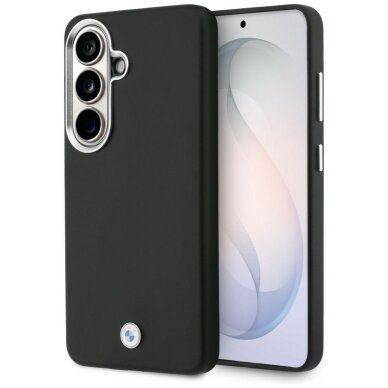 Samsung Galaxy S26+ BMW Sign Metal Logo MagSafe dėklas – juodas