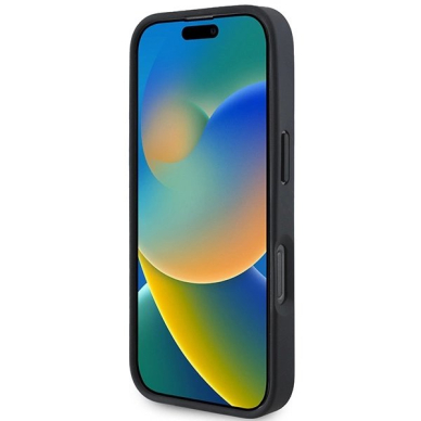 iPhone 16 Pro Max – BMW Signature Leather Diamond Metal Logo MagSafe dėklas - Juodas 4 iPhone 16 Pro Max – BMW Signature Leather Diamond Metal Logo MagSafe dėklas - Juodas 4