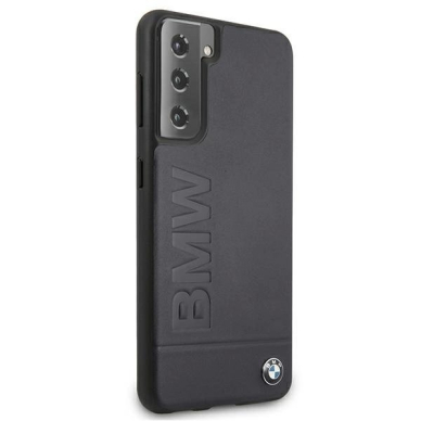 Samsung Galaxy S21+ – BMW Signature Logo Imprint Dėklas - Navy Mėlynas 3