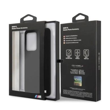Samsung Galaxy S20 Ultra – BMW Silikoninis M Collection Dėklas - Juodas 6