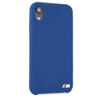 BMW Silikoninis M Collection iPhone Xr Dėklas - Mėlynas 4