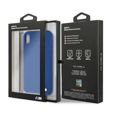 BMW Silikoninis M Collection iPhone Xr Dėklas - Mėlynas 6