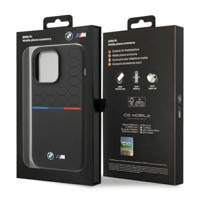 BMW Silicone Pattern iPhone 15 Pro Dėklas - Juodas 7 BMW Silicone Pattern iPhone 15 Pro Dėklas - Juodas 7